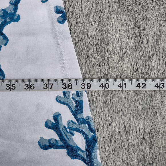 Soft Surroundings Sleeveless Beaded Coral Dress Petite Medium - Picture 9 of 10